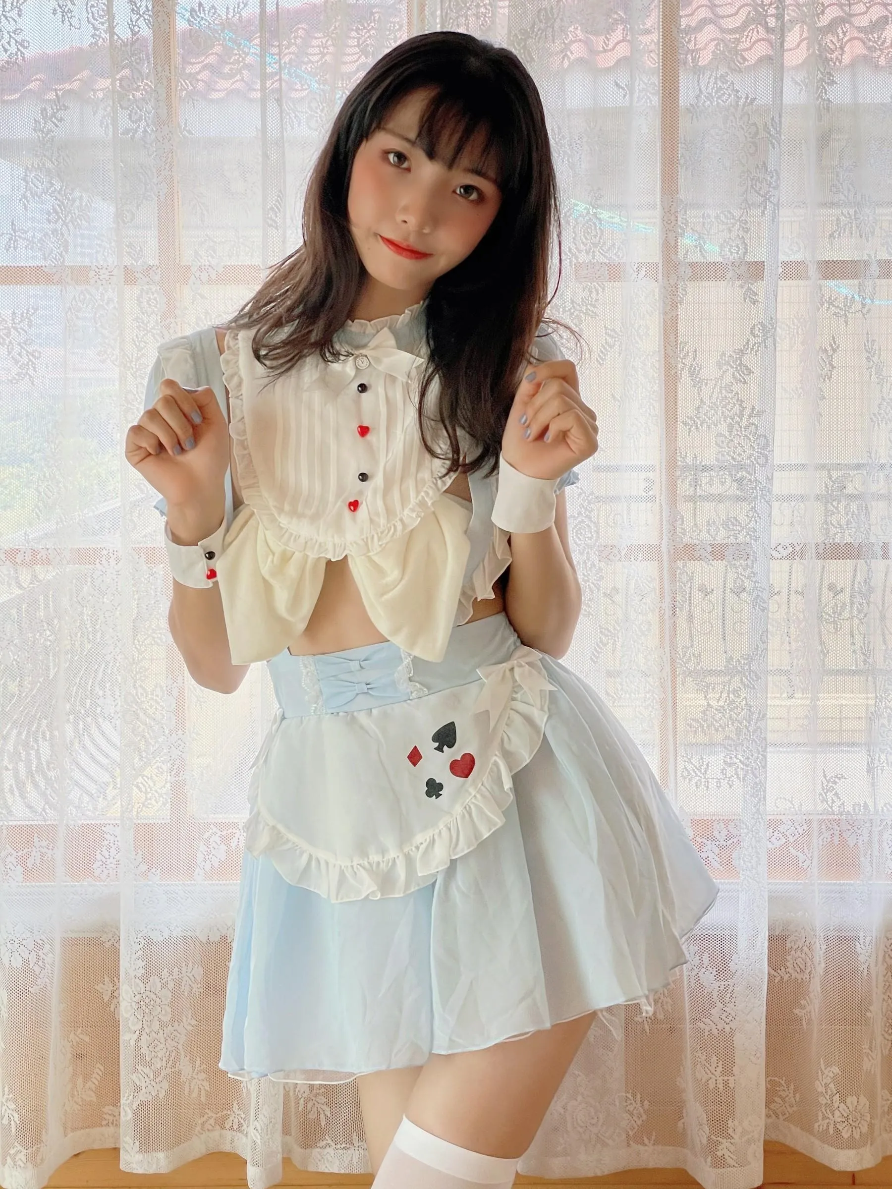 西瓜少女 NO.018 蓝白女仆 [27P]插图8